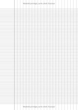 Cahier de musique A4 – 108 pages : 52 pages de 12 portées + 53 pages Seyès | Papier 90 g | Couverture souple brillante | Motif lama pour enfant