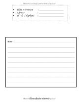Cahier de Musique A4 – Carnet de Partitions avec Portées et Pages d’Annotations, 12 Portées par Page, Sommaire et Fiche d’Informations