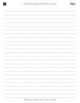 Cahier de Musique A4 – Carnet de Partitions avec Portées et Pages d’Annotations, 12 Portées par Page, Sommaire et Fiche d’Informations