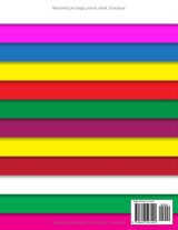 Cahier de musique A4 pour enfants – 7 grosses portées par page, pages à carreaux et sommaire – 126 pages