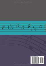 Cahier de musique 17 x 24 cm, 48 pages – Carnet de partitions 10 portées pour solfège et composition – Enfants et adultes