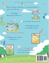 Méthode de piano enfants Le Pays Musical – Apprentissage dès 4 ans, progressif, clair et ludique, mélodies connues et coloriages – Grand cahier