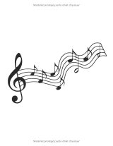 Cahier de musique grand format – 12 portées par page | Carnet de partitions et solfège (Français)