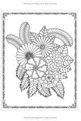 Agenda 2022 à colorier Fleurs – Grand format, 167 pages, couverture souple, semainier