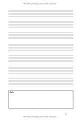 Cahier de musique « La Musique Do Ré » – Partitions et cadre de prise de notes pour solfège, composition et pratique instrumentale