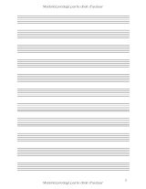 La Musique Do Ré – Cahier de musique avec portées et cadre de notes, idéal pour solfège, composition et pratique (grand format 21,59 x 27,94 cm)