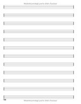 Cahier de musique – solfège et composition, grand format 8,5 x 11 po, 12 portées, pages numérotées et index, 108 pages, couverture rose