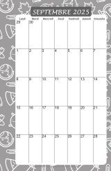 Agenda scolaire 2025-2026 Pompier – 1 page par jour, calendriers mensuels, format 13 x 20 cm, 318 pages