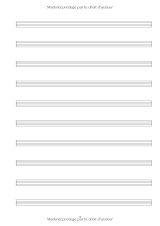 Cahier de musique A4 – Partition vierge 12 portées, 100 pages