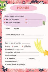 Journal intime pour fille 8-9 ans – Carnet secret à personnaliser, format A5, couverture mate