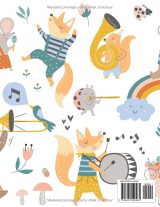 Cahier de musique – Carnet de partitions vierges 108 pages – Papier 90 g – Idéal pour cours de solfège – Enfants et adultes