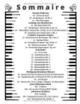 Partitions piano – 50 grands classiques simplifiés pour débutants | Recueil de partitions faciles de musique classique