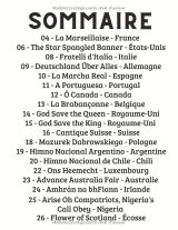 Partitions piano faciles – 35 hymnes nationaux pour débutants, adultes et enfants (grand format A4)