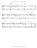 25 Partitions de Piano pour Débutants – Chansons Françaises Modernes Simplifiées avec Doigtés et Paroles