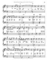 Partitions piano pour débutants – Les plus grands titres rock simplifiés avec doigtés et paroles
