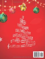 Partitions piano débutants – Chansons de Noël : 55 chants faciles avec paroles (Grand format A4)
