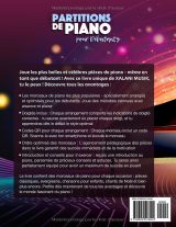 Partitions de piano pour débutants – mélodies populaires faciles avec doigtés et QR codes inclus