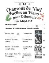 12 Chansons de Noël Faciles au Piano pour Débutants – Grandes notes, doigtés et pistes audio