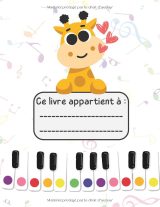 50 partitions de piano pour enfants débutants – Méthode code couleur, 3 niveaux, chansons françaises et anglaises, paroles, histoires et diplôme