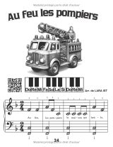 Chansons traditionnelles françaises – Piano facile pour débutants (deux mains) | Grandes notes avec doigtés | Livre + 60 pistes audio