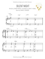 Partitions Piano Noël : Sélection de 69 Chansons pour Piano Facile