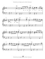 Partition Piano Rock : 50 partitions de piano faciles pour tout le monde