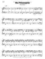 50 Partitions de Piano pour Débutants – Chansons Françaises Classiques et Modernes pour Apprendre le Piano
