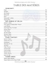 55 Partitions Piano Jeux Vidéo – Collection de Chansons Célèbres pour Piano Solo