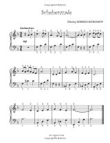 100 partitions de piano pour débutants : grands classiques simplifiés en gros caractères