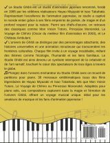 Studio Ghibli – Partitions pour piano : 36 morceaux emblématiques en piano solo (édition française)