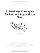31 musiques classiques faciles pour apprendre le piano – partitions simplifiées, exercices pratiques et tutoriels vidéo pour débutants