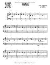 50 Partitions de Piano pour Débutants – Classiques et mélodies du monde avec doigtés et QR codes vers tutoriels vidéo