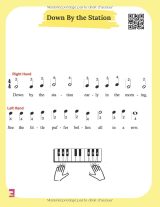 Le Petit Pianiste – 100 partitions de piano faciles pour débutants : comptines et chansons pour enfants avec doigtés et QR codes audio