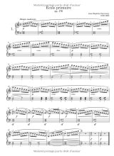 Duvernoy – École primaire, op. 176 : 25 études faciles et progressives pour piano (Partition)