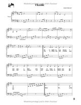 25 partitions de musiques de films pour piano – Recueil facile pour débutants et intermédiaires
