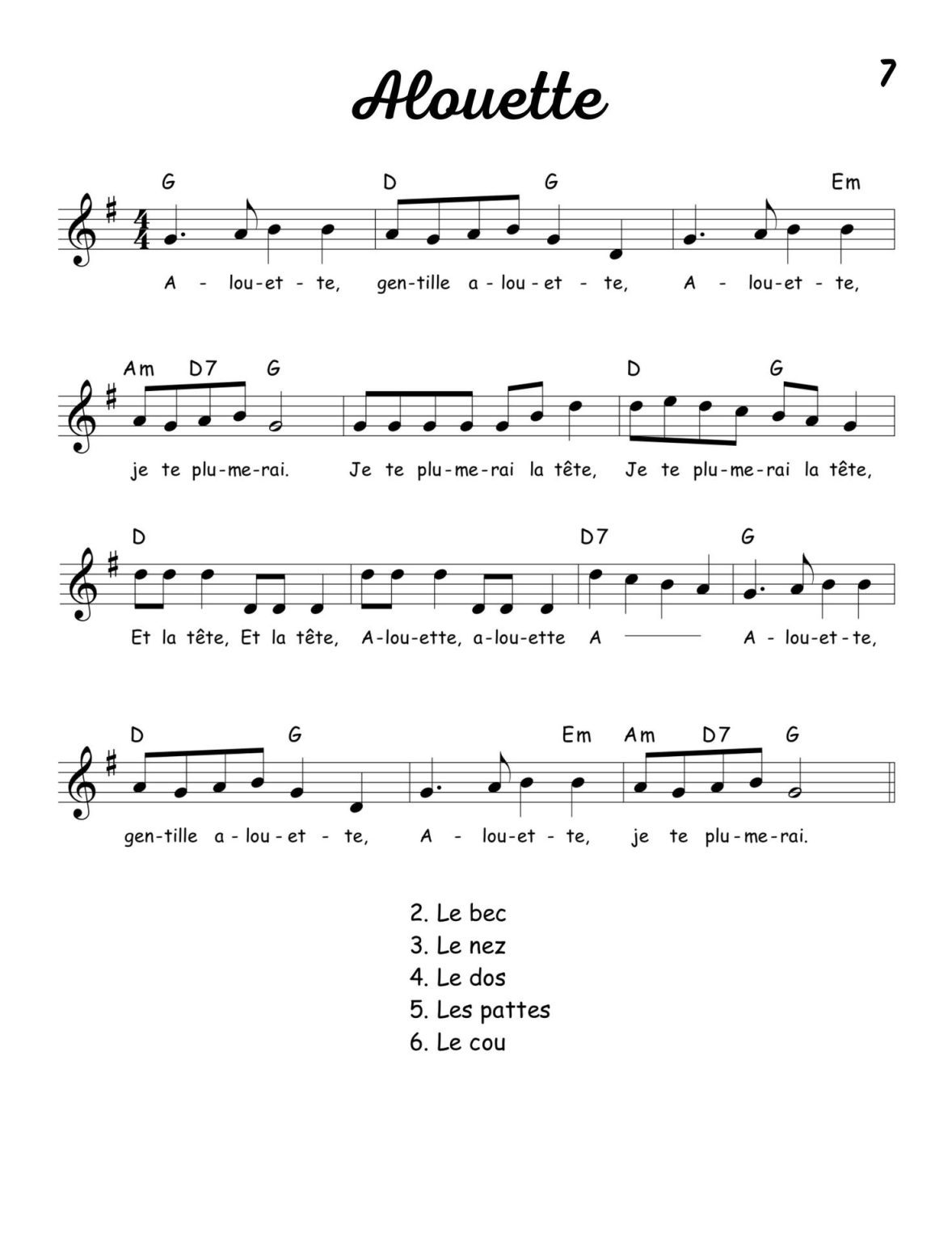 50 Comptines Françaises pour Enfants: Partitions Piano Simplifiées pour Débutants
