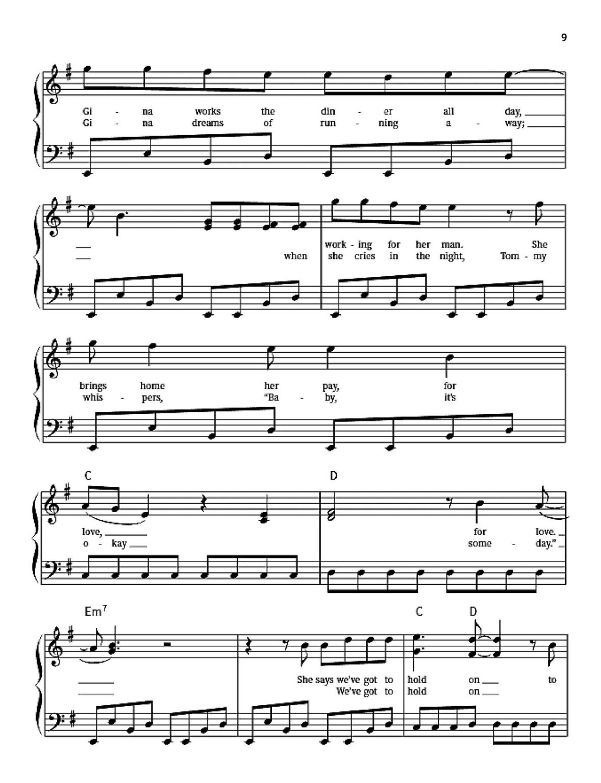 Partitions Piano Rock Simplifiées : Les Tubes Essentiels pour Débutants avec Doigtés et Paroles