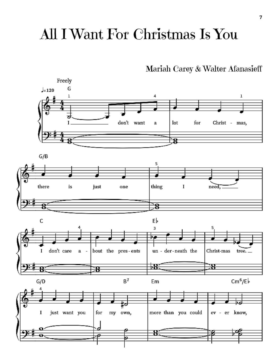 75 Chants de Noël Faciles et Célèbres au Piano : Partitions pour Débutants et Experts, Style Classique & Moderne