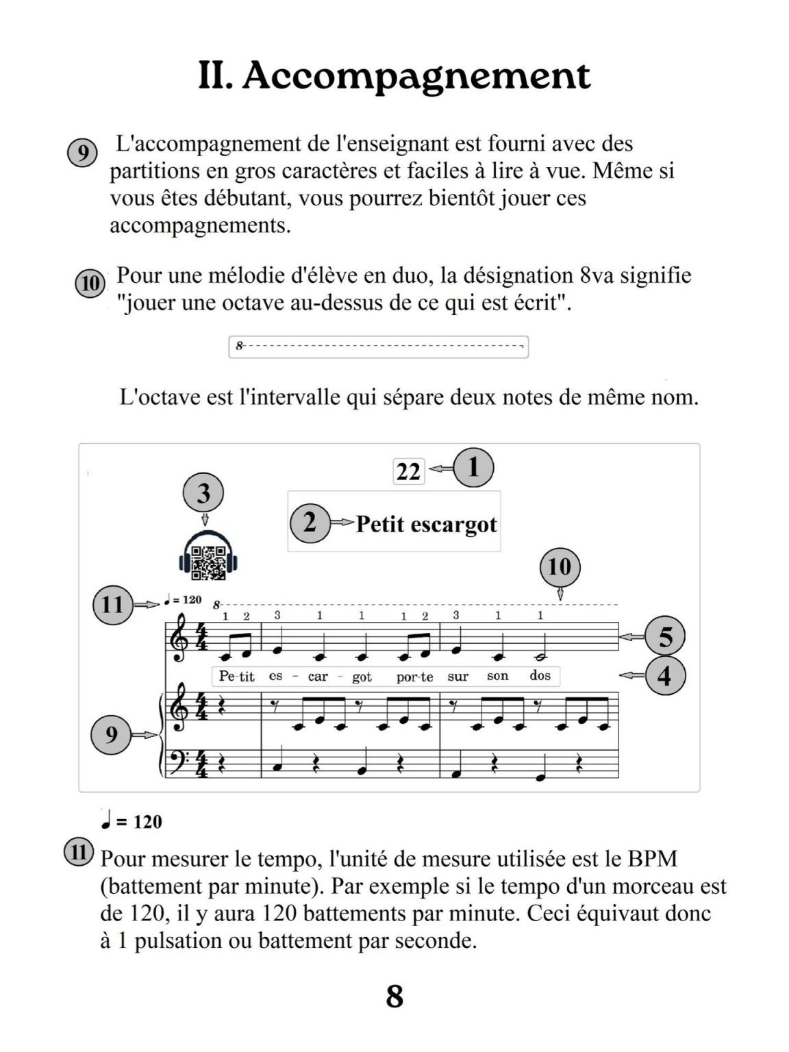 Chansons Traditionnelles Françaises Faciles pour Piano Débutant : 60 Morceaux avec Accompagnements et Pistes Audio