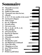 50 Comptines Françaises pour Enfants: Partitions Piano Simplifiées pour Débutants