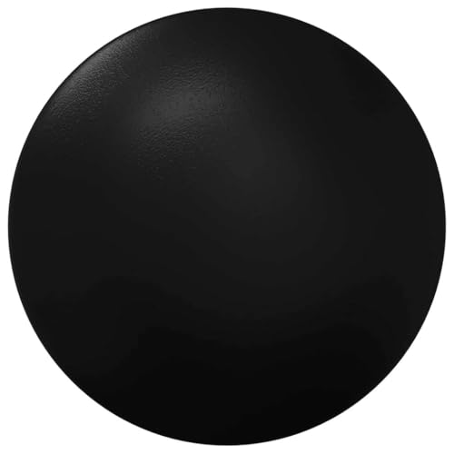 vidaXL Bouchons de Table de Baby-Foot 10 pcs Noir - Accessoire pour Salle de Jeux