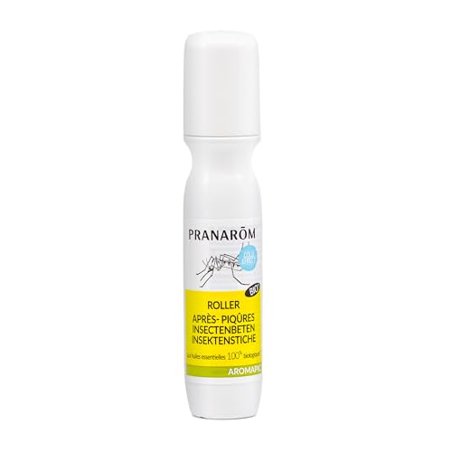 Pranarôm Aromapic Roller Après-Piqures Bio - Gel Apaisant aux Huiles Essentielles 15 ml