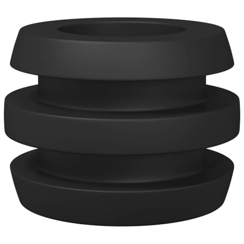 vidaXL Bumpers de Table de Baby-Foot 16 pcs Noir - Accessoire de Jeu Durable et Élégant