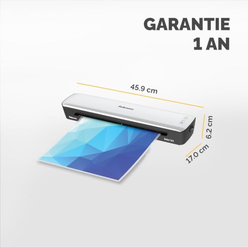 Fellowes Plastifieuse Sola A3 : Protection Facile et Efficace de Vos Documents