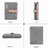 REETEE Portefeuille Femme PU Cuir Petit Format - Élégance et Praticité au Quotidien