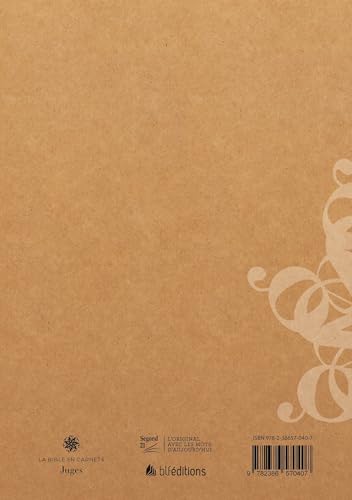 La Bible en Carnets : Livre des Juges - Carnet d'étude et de notes personnelles