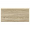 vidaXL Boîte de Rangement Chêne Sonoma 100x42x46 cm en Bois d'ingénierie - Coffre Polyvalent