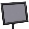 vidaXL Présentoir sur Pied A4 Réglable - Support Publicitaire pour Bureau et Hall d'Entrée