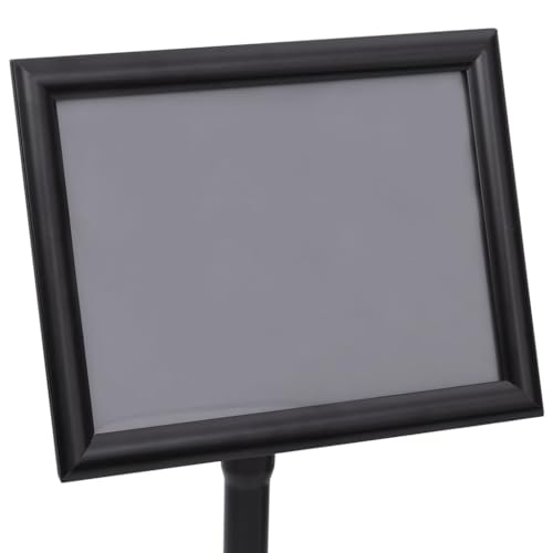 vidaXL Présentoir sur Pied A4 Réglable - Support Publicitaire pour Bureau et Hall d'Entrée