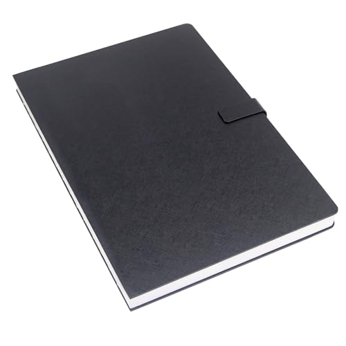 Carnet de croquis A4, Couverture rigide en cuir, 98 pages, idéal pour étudiants, artistes et professionnels